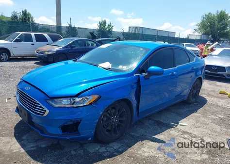 2019 Ford Fusion Se z USA, uszkodzony, nr VIN 3FA6P0H7XKR278288